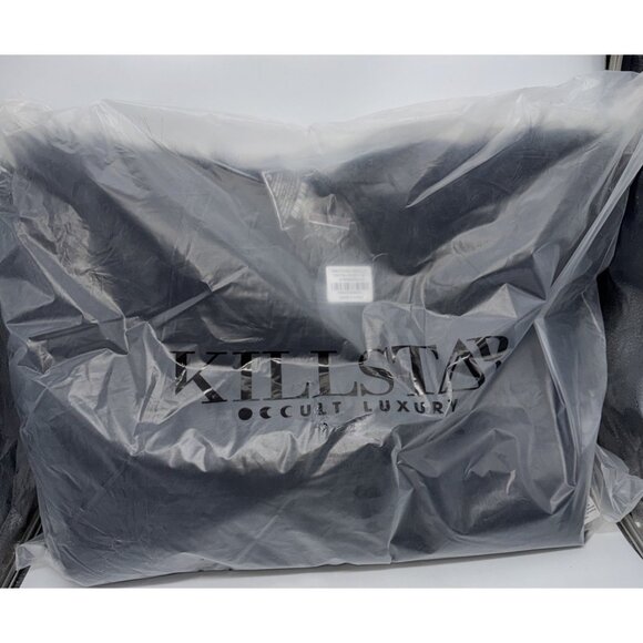 Killstar Womens Faux Fur Coat Jacket 4XL 4X Nightmare Nemesis Cropped Black NWT - Picture 7 of 11